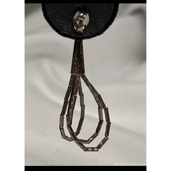 Sterling Liquid Silver Earrings - Picture 4 of 15